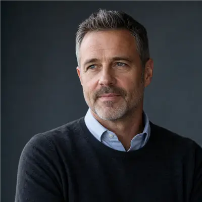 Portrait of Marcus Hale, health and wellness researcher