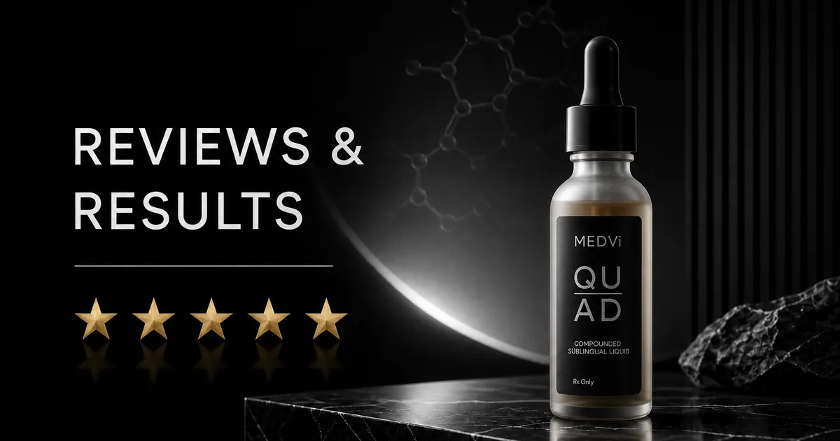 Evidence-tier framing for whether MEDVi QUAD works